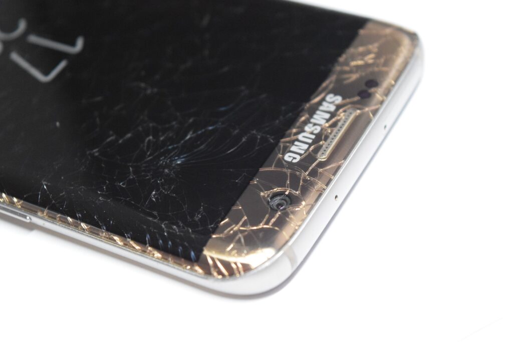 zbita szybka samsung